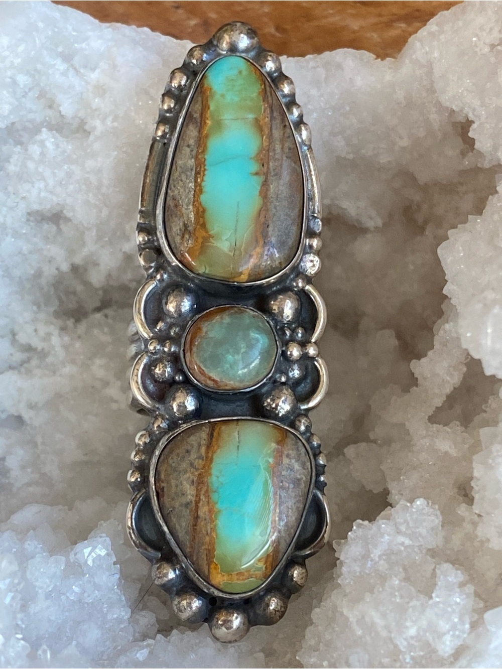 Sterling to Love Royston Ribbon Turquoise Ring